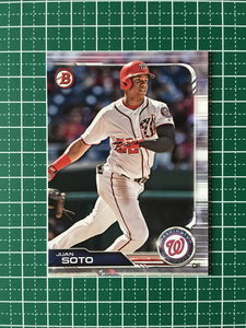 ★TOPPS MLB 2019 BOWMAN #92 JUAN SOTO［WASHINGTON NATIONALS］ベースカード 19★