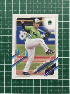 ★TOPPS 2021 NPB プロ野球 #69 小川泰弘［東京ヤクルトスワローズ］ベースカード「BASE」★