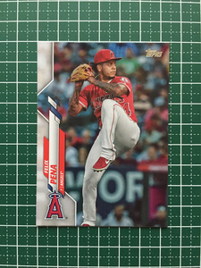 ★TOPPS MLB 2020 UPDATE SERIES #U-18 FELIX PENA［LOS ANGELES ANGELS］ベースカード 20★