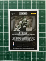 ★PANINI 2020-21 NBA ILLUSIONS #92 RUDY GAY［SAN ANTONIO SPURS］ベースカード「BASE」★_画像2