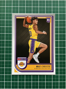 ★PANINI 2022-23 NBA HOOPS #262 MAX CHRISTIE［LOS ANGELES LAKERS］ベースカード「ROOKIES」ルーキー「RC」★