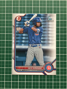 ★TOPPS MLB 2022 BOWMAN #BP-147 LUIS VERDUGO［CHICAGO CUBS］ベースカード「PAPER PROSPECTS」「1st」★