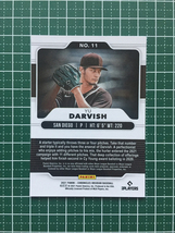 ★PANINI MLB 2021 CHRONICLES #11 ダルビッシュ有／YU DARVISH［SAN DIEGO PADRES］ベースカード「OBSIDIAN」★_画像2