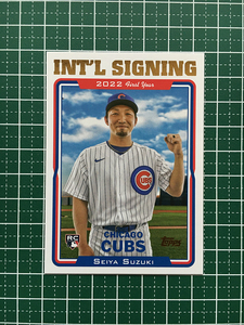 ★TOPPS MLB 2022 ARCHIVES #344 鈴木誠也／SEIYA SUZUKI［CHICAGO CUBS］ベースカード「2005 TOPPS DRAFT PICKS」「SP」ルーキー「RC」★