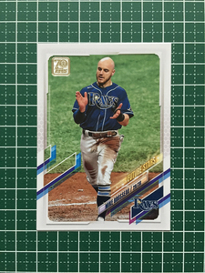 ★TOPPS MLB 2021 SERIES 2 #427 ブロッソー／MIKE BROSSEAU［TAMPA BAY RAYS／千葉ロッテマリーンズ］ベースカード「FS」★