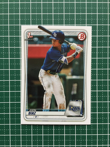 ★TOPPS MLB 2020 BOWMAN #BP-30 JHON DIAZ［TAMPA BAY RAYS］ベースカード PROSPECTS プロスペクト 1st 20★