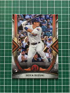 ★TOPPS MLB 2022 MUSEUM COLLECTION #9 鈴木誠也／SEIYA SUZUKI［CHICAGO CUBS］ベースカード「BASE」ルーキー「RC」★