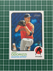 ★TOPPS MLB 2022 HERITAGE #320 JAKE ODORIZZI［HOUSTON ASTROS］ベースカード「BASE」★