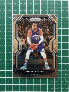 ★PANINI 2020-21 NBA PRIZM #53 RUDY GOBERT［UTAH JAZZ］ベースカード「BASE」★