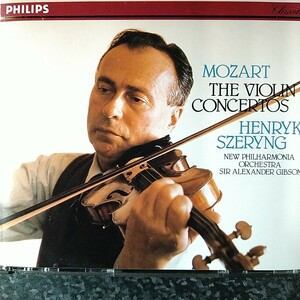 h（PHILIPS 2CD）シェリング　モーツァルト　ヴァイオリン協奏曲（全集）Szeryng Mozart Violin Concertos