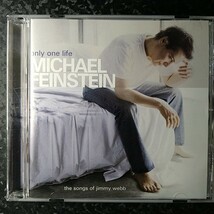 h【JAZZ他】輸入盤　マイケル・ファインスタイン　Michael Feinstein Only One Life_画像1