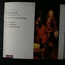 h【x80円】サヴァール　マラン・マレ　ヴィオール小品集　Marin Marais Pieces Viole Suitte SAVALL_画像4