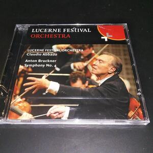 h【未開封】アバド　ブルックナー　交響曲第4番　ルツェルン祝祭管　2006年 サントリーホール・ライヴ　Abbado Bruckner Symphony No.4