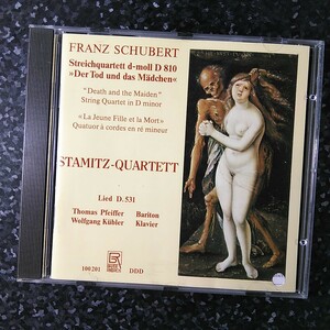 h【x80円】シュターミッツ四重奏団　シューベルト　弦楽四重奏曲第14番　死と乙女　Stamitz Quartett Schubert