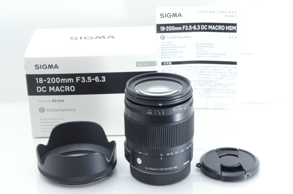 シグマ 18-200mm F3.5-6.3 DC MACRO OS HSM [ニコン用] オークション