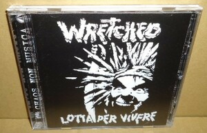 即決 WRETCHED LOTTA PER VIVERE 中古CD 1980's Italy Hardcore Punk INDIES イタリア インディーズ ハードコアパンク