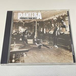 【CD】 旧規格 パンテラ PANTERA カウボーイズ・フロム・ヘル Cowboys From Hell 初回盤 日本盤 帯付き AMCY-3117     管0826b15の画像1
