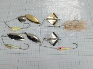 N1610)　デルタフォース　スピナーベイト　バズベイト　重さ詳細不明　エバーグリーン　ノリーズ　田辺哲男　ゲーリーヤマモト ？