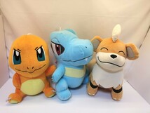 １円～ポケモン ぬいぐるみ フシギダネ ワンパチ ポニータ ラプラス ヒトカゲ ポッチャマ ピカチュウ ディグダ ミュウ カビゴン 23点セット_画像3