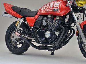 ワルツ機械　マフラー　ＸＪＲ４００　黒　インナー/パステルロード 4HM機械曲げ XJR400R XJR400S XJR400RR ブラックXJ400E XJ400D