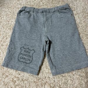 ポンポネット　pomponette ハーフパンツ 130 スエット　半ズボン ショートパンツ　ナルミヤ