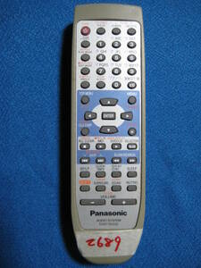 2689★Panasonicパナソニック　オーディオSC-PM1DVD用リモコン EUR7702250★赤外線発光確認済！保証