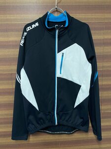 GH805 pearl izmiPEARL iZUMi long sleeve cycle jacket black XL reverse side nappy 