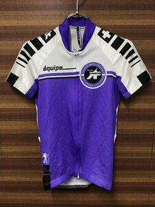 FP927 アソス Assos 半袖 サイクルジャージ 白紫 XS