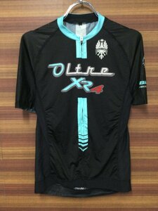 GZ092 ビアンキ Bianchi 半袖 サイクルジャージ OLTRE XR4 サイズ不明 黒