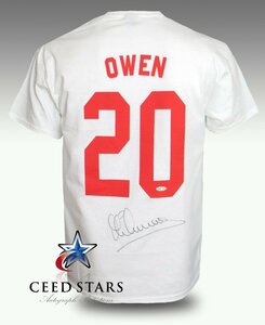 [CS] Michael *o-wen with autograph shirt A1 company autograph . site visually certificate si-do Star z certificate man Cesta -* united 
