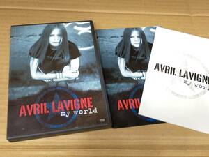 アヴリルラヴィーン AVRIL LAVIGNE MY WORLD DVD+CD h348