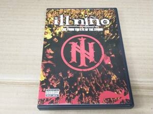 イルニーニョ 国内盤 ILL NINO LIVE FROM THE EYE OF THE STORM DVD h356