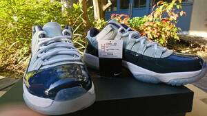 国内正規新品 JORDAN 11 LOW GEORGETOWN ジョーダン ロー ジョージタウン 紺 灰 hoyas ホヤス 28CM US10 