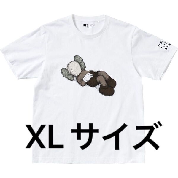 【新品タグ付き】 KAWS ユニクロ カウズ Tシャツ　UT XLサイズ