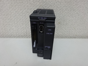 中古 KEYENCE 16軸 位置決め/モーションユニット KV-ML16V