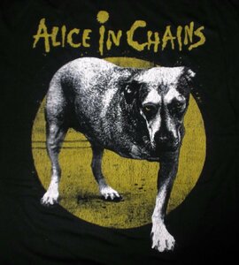★アリス イン チェインズ Tシャツ Alice In Chains TRIPOD - L 正規品 AIC フェイスリフト Facelift Man in the Box グランジ