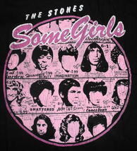 ★ローリング ストーンズ Tシャツ Rolling Stones Some Girls Circle - S 正規品_画像1