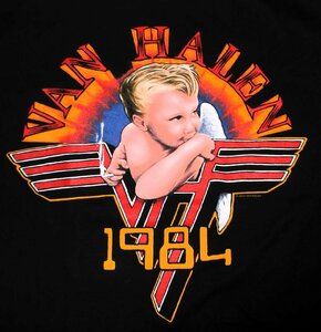 ★ヴァン ヘイレンＴシャツ Van Halen CHERUB 1984 - L 正規品 エディ ロック