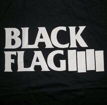 ★ブラック フラッグ Tシャツ Black Flag LOGO 黒 XL 正規品 ハードコア パンク sst ushc punk_画像1