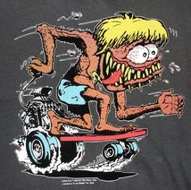 ★ラット フィンク Tシャツ Side Walk Surfer - S 正規品 Rat Fink sk8 サイド ウォーク サーファー スケーター_画像2