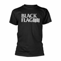 ★ブラック フラッグ Tシャツ Black Flag LOGO 黒 M 正規品 ハードコア パンク sst ushc punk_画像1