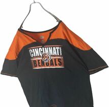 希少古着！アメリカNFLシンシナティベンガルズ スキッパーTシャツゆったり_画像6