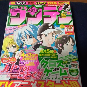 週刊少年サンデー 2009年４月15日号 18号（小学館）　特別付録TCGハヤテのごとく