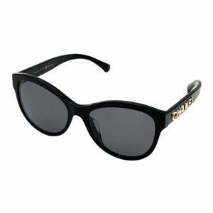  Chanel CHANEL sunglasses glasses glasses black Gold man and woman use popular standard 