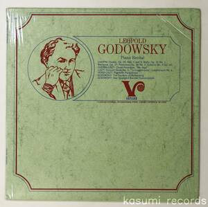 【US盤LP】LEOPOLD GODOWSKY/PIANO RECITAL(並品,30年代録音,Veritas,レオポルド・ゴドフスキー)