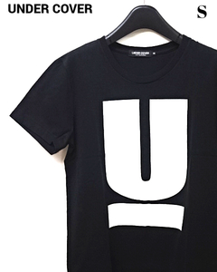 S【UNDER COVER U LOGO Tee Black S アンダーカバー Tシャツ Uロゴ Tシャツ ブラック UNDERCOVER WE MAKE NOISE NOT CLOTHES