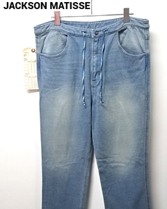 M ¥22,050 未使用【JACKSON MATISSE INDIGO Easy Pants JM13SS005 BLEACH ジャクソンマティス インディゴ イージーパンツ スウェットパンツ