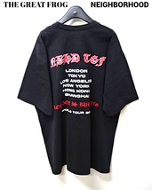 XXL 新品【NEIGHBORHOOD NH X THE GREAT FROG . CREWNECK SS 231PCGFN-CS01S BLACK ネイバーフッド グレートフロッグ Tシャツ ブラック】_画像5