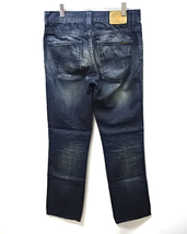 W32 L32【Nudie Jeans SLIM JIM NJ3121 USED BLUE COATED ヌーディージーンズ デニムパンツ スリム ジム ユーズド ブルー コート】_画像2