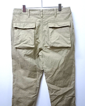 M【GOODENOUGH PANTS BEIGE グッドイナフ パンツ ベージュ 90's】_画像4